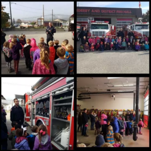 Enderby fire dept. at mvb